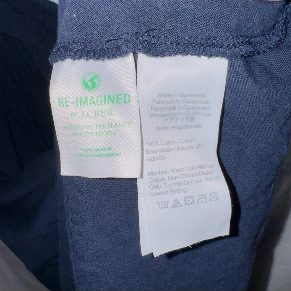 J. Crew Navy Blue Mini Dress - Picture 5 of 6